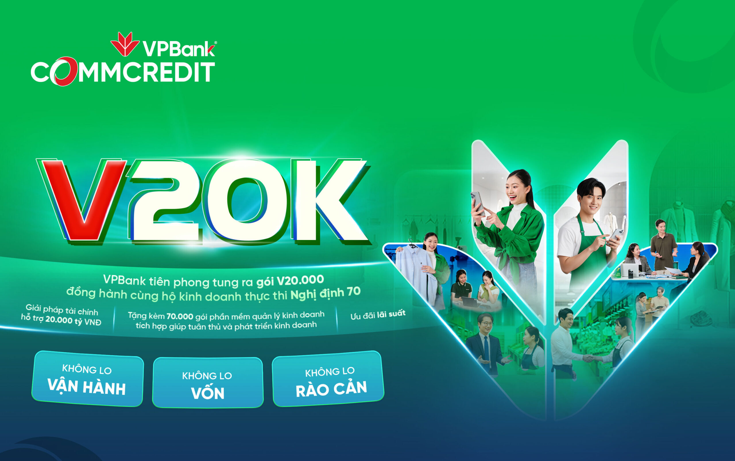 Gói ưu đãi VPBank V20K
