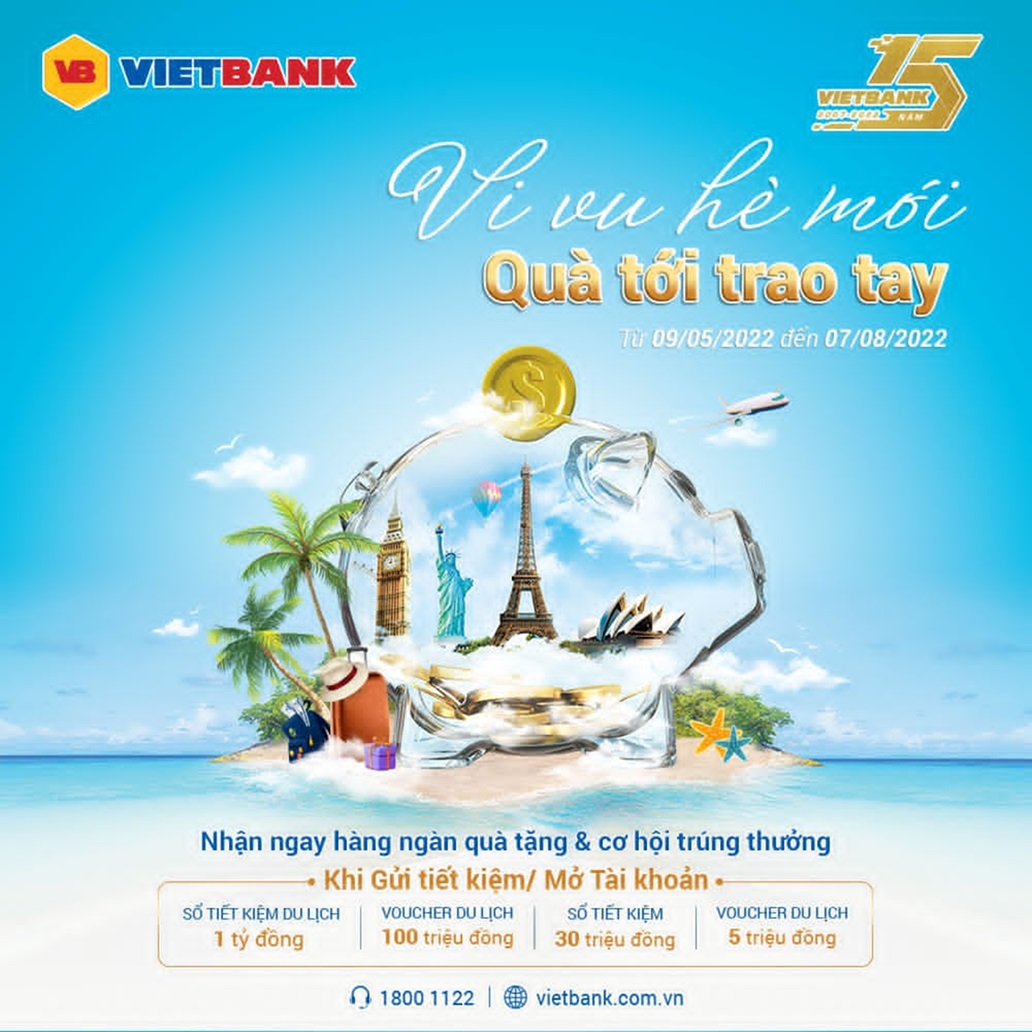 Vietbank: Vi vu hè mới - Quà tới trao tay