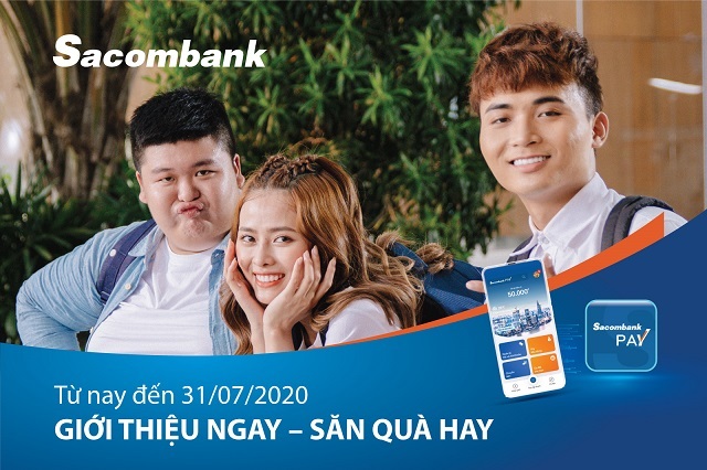 Sacombank Pay: Chạm lan tỏa - Thỏa đam mê